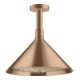hansgrohe Axor tête de douche plafond, 240 mm, 2 jets, brossé or-1