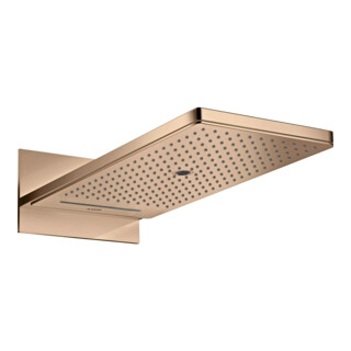 hansgrohe Axor tête de douche Wa UP-Inst., 250x580 mm, 3 jets, poli r gol