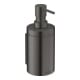 hansgrohe Axor Uni. Distributeur de lotion circulaire d 76x182 mm, mural, chrome brossé bleu-1