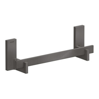 hansgrohe Axor Uni. Poignée rectangulaire 340 mm, fixation murale, chrome noir brossé