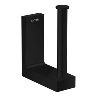hansgrohe Axor Uni Porte-papier hygiénique rectangulaire mural, noir mat