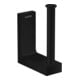 hansgrohe Axor Uni Porte-papier hygiénique rectangulaire mural, noir mat-1