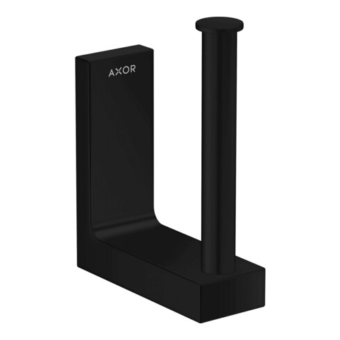 hansgrohe Axor Uni Porte-papier hygiénique rectangulaire mural, noir mat