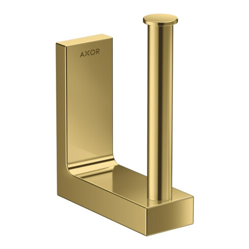 hansgrohe Axor Uni Porte-papier hygiénique rectangulaire mural, optique or poli