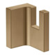 hansgrohe Axor Uni Porte-serviettes rectangulaire mural, bronze brossé-1