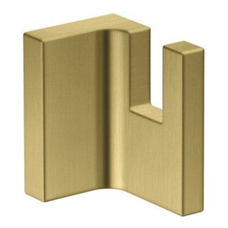 hansgrohe Axor Uni porte-serviettes rectangulaire mural, laiton brossé