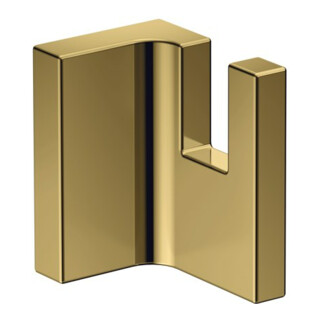 hansgrohe Axor Uni Porte-serviettes rectangulaire mural, optique or poli