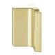 hansgrohe Axor Uni Porte-serviettes rectangulaire mural, optique or poli-5