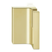 hansgrohe Axor Uni Porte-serviettes rectangulaire mural, optique or poli-5