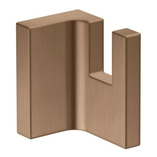 hansgrohe Axor Uni Porte-serviettes rectangulaire mural, or rouge brossé