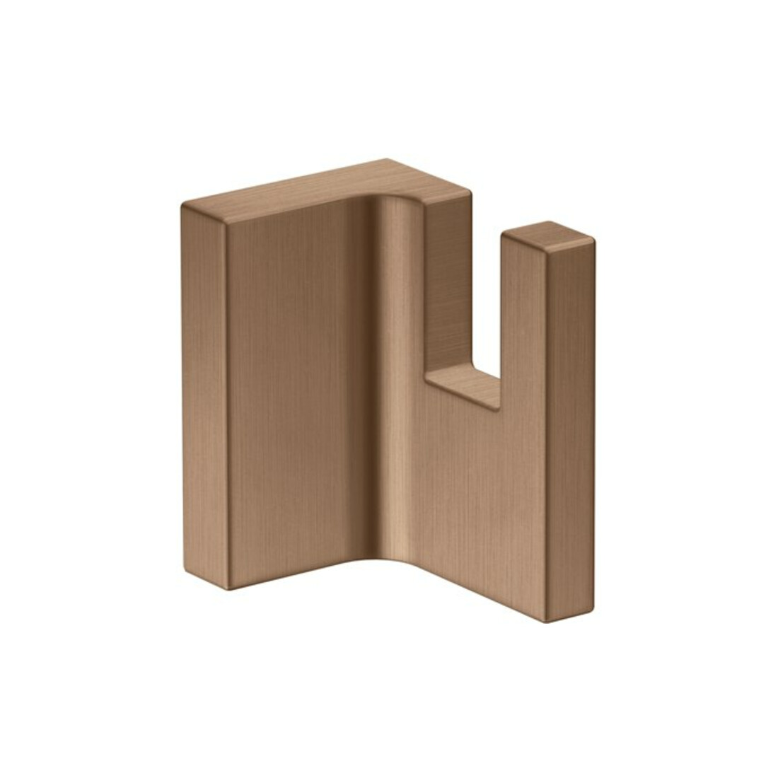 hansgrohe Axor Uni Porte-serviettes rectangulaire mural, or rouge brossé