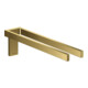 hansgrohe Axor Uni. Rectangulaire 380 mm, 2 bras, fixe, poli or opt-1