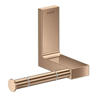 hansgrohe Axor Uni. Rectangulaire Fixation murale, or rouge poli