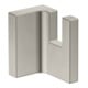 hansgrohe Axor Uni Rectangulaire Porte-serviettes mural, aspect inox-1