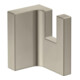 hansgrohe Axor Uni Rectangulaire Porte-serviettes mural, nickel brossé-1