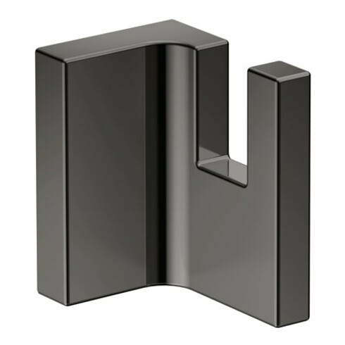 hansgrohe Axor Uni Rectangular Porte-serviettes mural, chrome noir poli