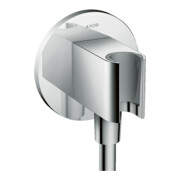 hansgrohe Axor Unité porte-serviettes Fixfit ronde, avec fonction maintien intégrée, chrome