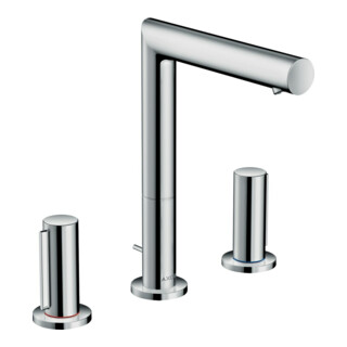 hansgrohe Axor Uno A 3 trous Robinet lavabo 200 183 mm, avec poignée Z, tirette, chrome