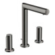 hansgrohe Axor Uno A 3 trous Robinet lavabo 200 183mm, mitigeur Z, tirette, chromé mat-1