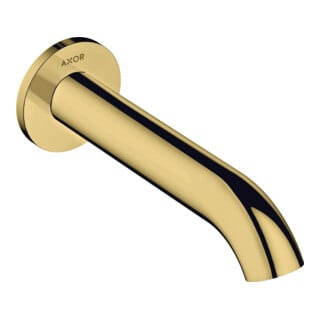 hansgrohe Axor Uno A Bec de baignoire 178 mm, chrome, avec robinet, vidage, or poli optique