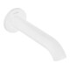 hansgrohe Axor Uno A Bec de baignoire 178 mm, courbé, avec rosace, montage mural, blanc mat-1