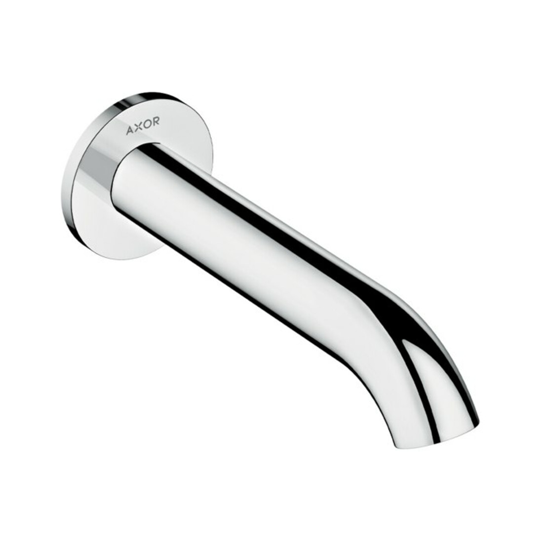 hansgrohe Axor Uno A Bec de baignoire 178 mm, courbé, avec rosace, mural, chromé