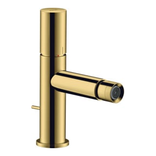 hansgrohe Axor Uno A Mitigeur monocommande pour bidet 124 mm, avec poignée, tirette, chromé optique