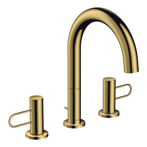 hansgrohe Axor Uno A Robinet lavabo 3 trous 173 mm, avec bec, tirette, chromé brillant
