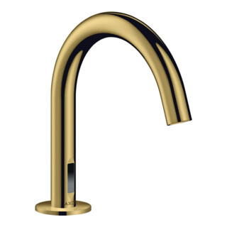 hansgrohe Axor Uno électronique lavabo avec régulation température, 230 V, or poli optique