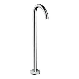 hansgrohe Axor Uno Ensemble de montage complet Bec de baignoire au sol coudé, sortie 226 mm, chromé