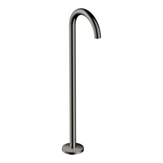 hansgrohe Axor Uno Ensemble de montage complet Bec de baignoire au sol, géométrique, A 226mm, bleu poli vc