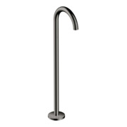 hansgrohe Axor Uno Ensemble de montage complet Bec de baignoire au sol, géométrique, A 226mm, bleu poli vc