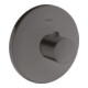 hansgrohe Axor Uno Highflow Thermostat encastré complet, chrome noir brossé-1