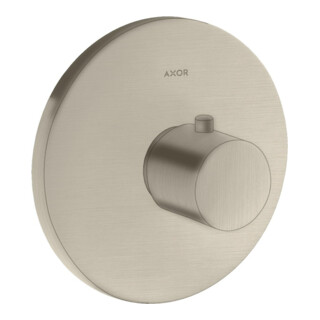 hansgrohe Axor Uno Highflow Thermostat encastré, nickel brossé, kit complet