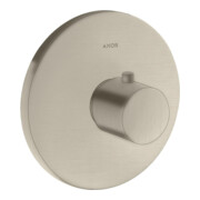 hansgrohe Axor Uno Highflow Thermostat encastré, nickel brossé, kit complet