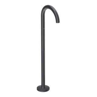 hansgrohe Axor Uno Kit de montage complet Bec de baignoire sol, ge, sortie 226 mm, mat noir