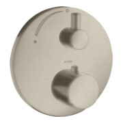 hansgrohe Axor Uno Kit de montage prêt à poser UP-THM, avec robinet d'arrêt, nickel brossé