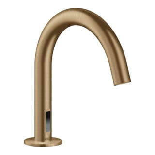 hansgrohe Axor Uno Mitigeur électronique lavabo avec régulation temp., 230 V, bronze brossé