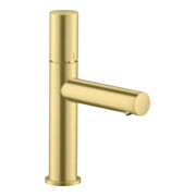 hansgrohe Axor Uno Mitigeur lavabo 110 123 mm, avec poignée, sans vidage, brossé