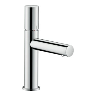 hansgrohe Axor Uno Mitigeur monocommande lavabo 110 123 mm, avec poignée, sans vidage, inox brossé