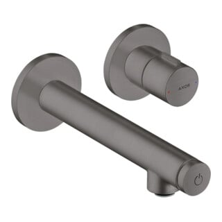 hansgrohe Axor Uno Select ensemble complet mitigeur lavabo encastré, bec 158 mm, brossé bleu vc