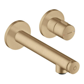 hansgrohe Axor Uno Select mitigeur lavabo encastré, bec 158 mm, bronze brossé