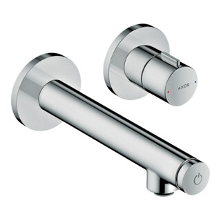 hansgrohe Axor Uno Select Mitigeur lavabo encastré, bec 158 mm, chrome