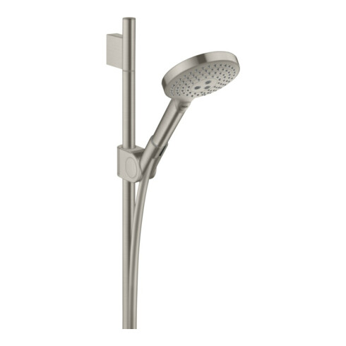 hansgrohe Axor Uno Set de douche 900 mm, H I P, 120 mm, 3 jets, aspect acier inoxydable