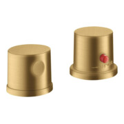 hansgrohe Axor Uno Set de montage complet 2-L-W-Ran-Arm, avec thermostat, brossé or optique