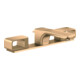 hansgrohe Axor Urquiola Mitigeur lavabo 3 trous 180 mm, avec vidage, platine, bronze brossé-1