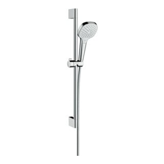hansgrohe B-S Croma Sel. E Var. EcoSm. 669mm Brausestange, 9 l/min, weiß/chrom