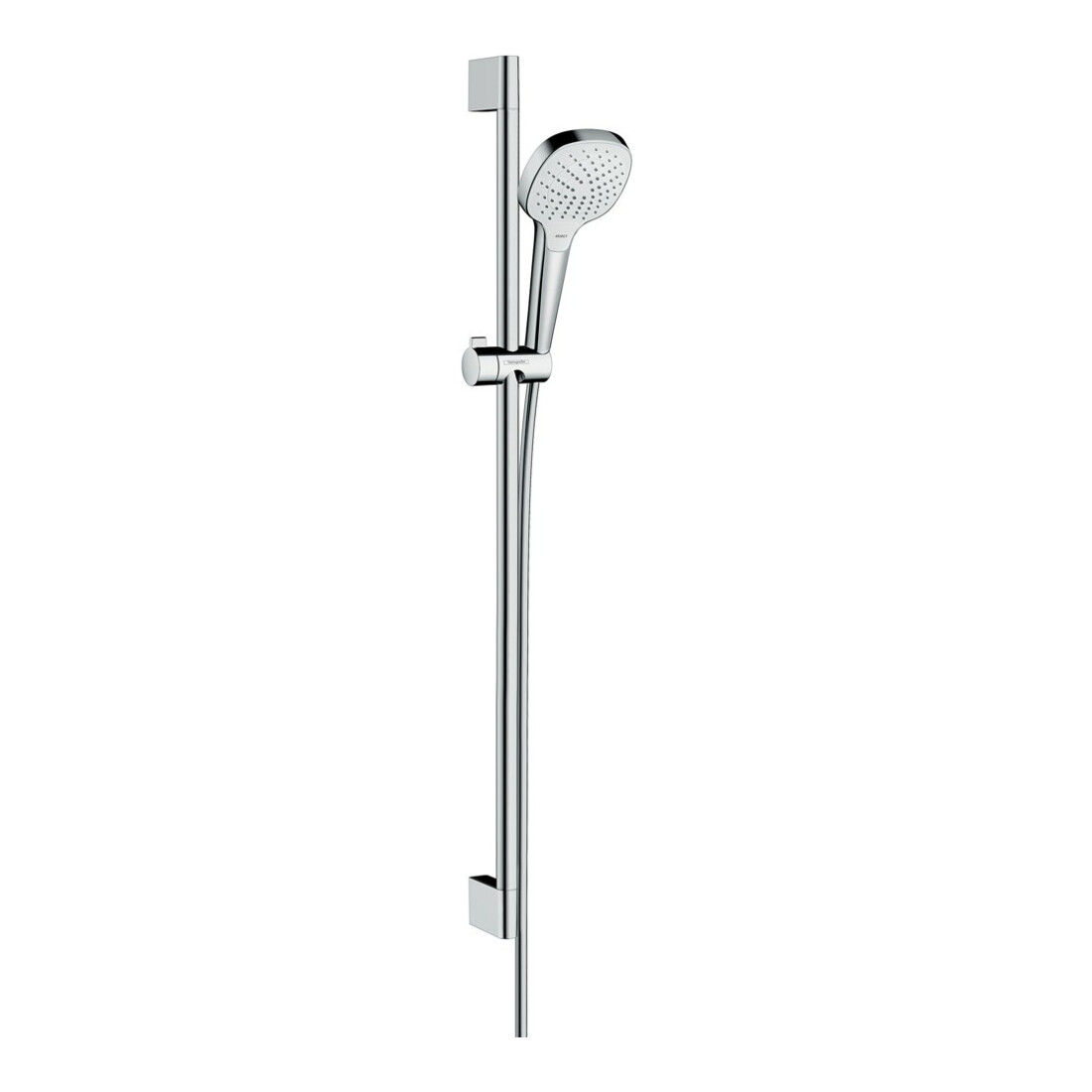 hansgrohe B-S Croma Sel. E Var. EcoSm. Barre de douche 959 mm, 9 l/min, blanc/chrome