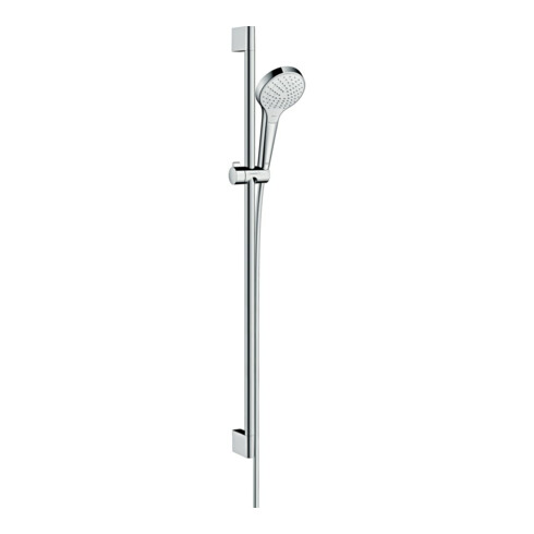 hansgrohe B-S Croma Sel. S Var. EcoSm. 959mm Brausestange, 9 l/min, weiß/chrom
