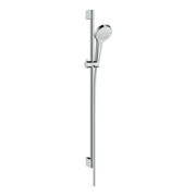 hansgrohe B-S Croma Sel. S Var. EcoSm. 959mm Brausestange, 9 l/min, weiß/chrom